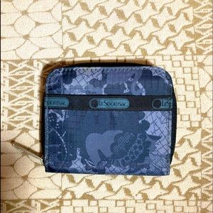 LeSportsac Black Lace Wallet